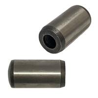 M14 X 40mm Dowel Pin, Pull Out (M8-1.25), Alloy Thru Hardened, DIN 7979D, Plain